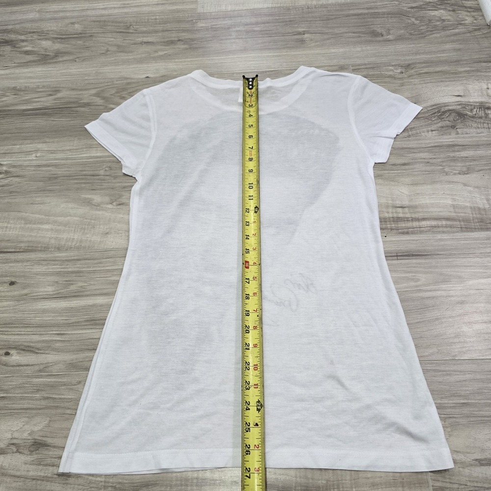 Elvis Presley Big Face Graphic Print White Shirt 2015 Youth XL - Picture 10 of 10
